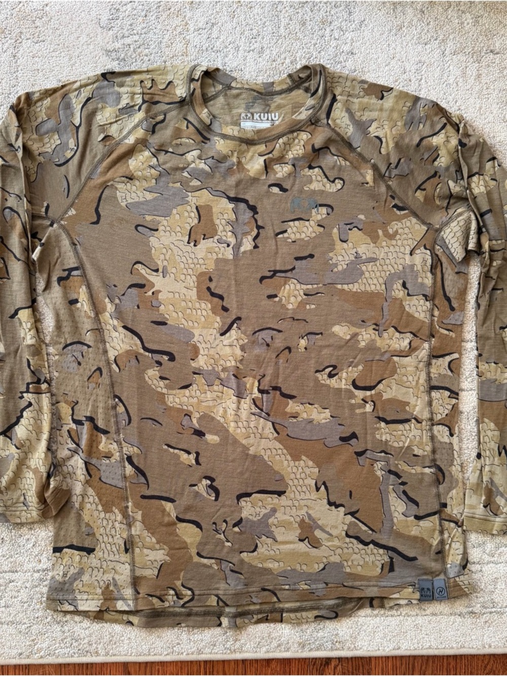 KUIU Ultra Merino 120 LT LS - Men’s L - Valo ⭐️NWOT⭐️